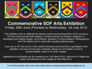 Commemorative SOF Arts Exhibition - June 2015
