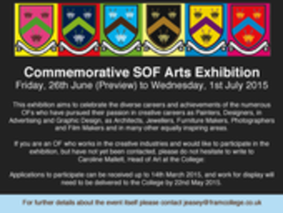 Commemorative SOF Arts Exhibition - June 2015 - small