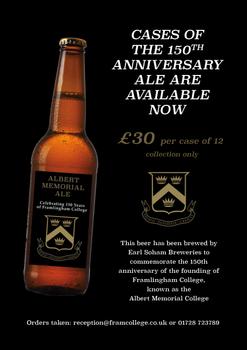 150th beer ad