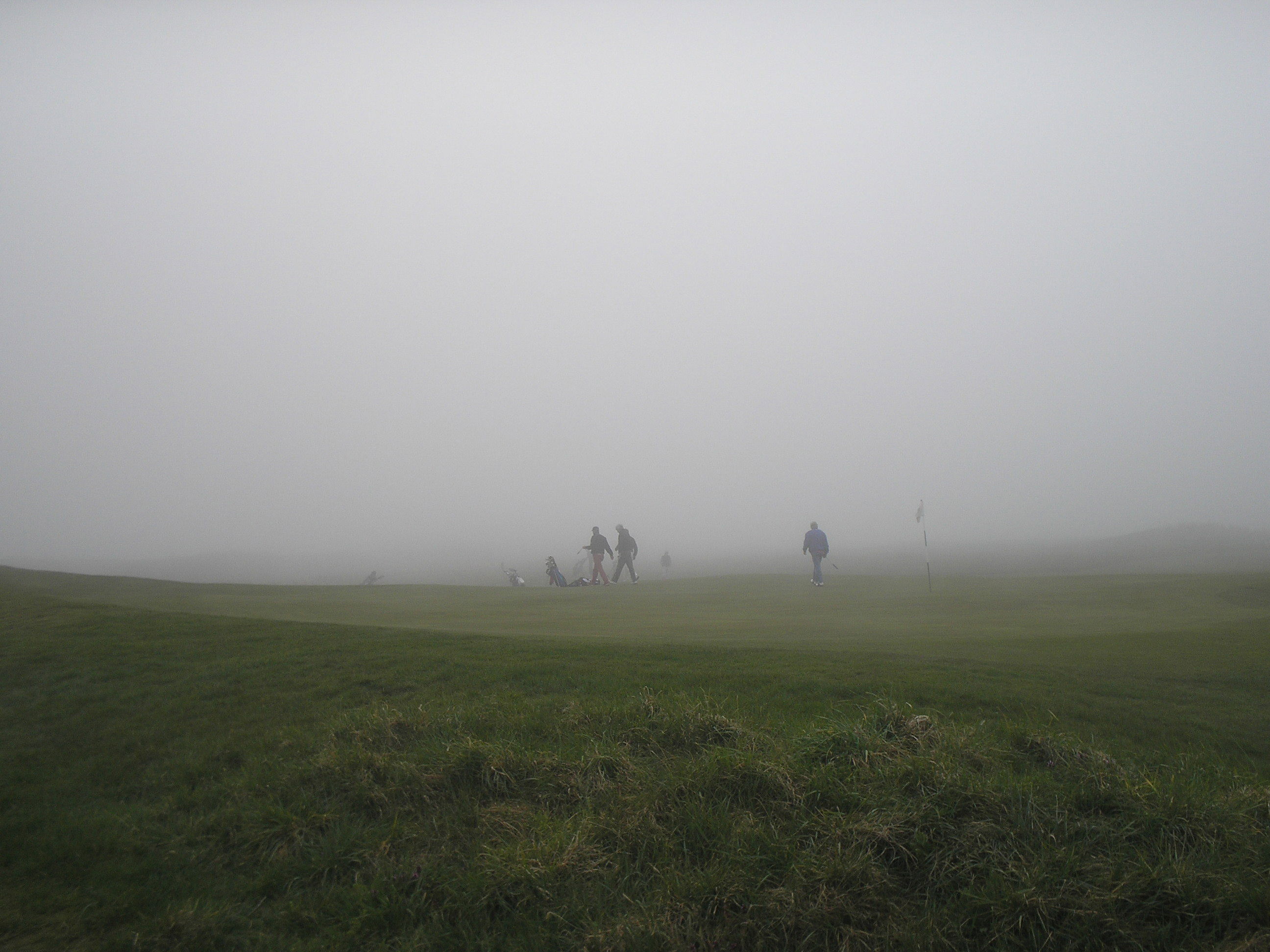 Halford Hewitt Tournament 2015-fog