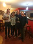 Uganda Meeting - Chris Bagnall, Susan Wessels, Chris Hobson, Martin Myers-Allen