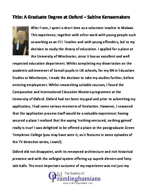 Sabine Kerssemakers Piece for Website