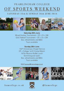 SPORTS WEEKEND FINAL POSTER