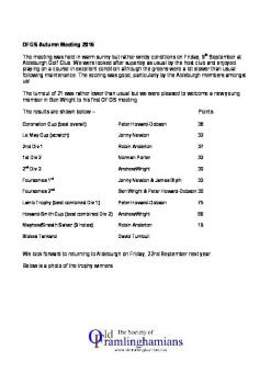 SOF Autumn Golf 2016 - article