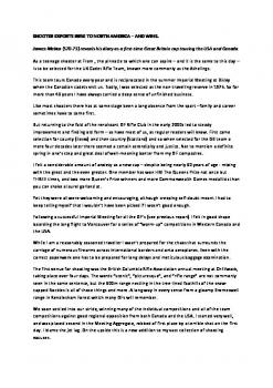 OF Shooter visits Canada and USA with GB Rifle Team