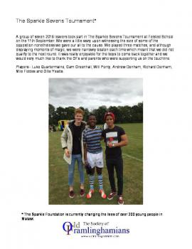 Sparkle Sevens Tournament 2016