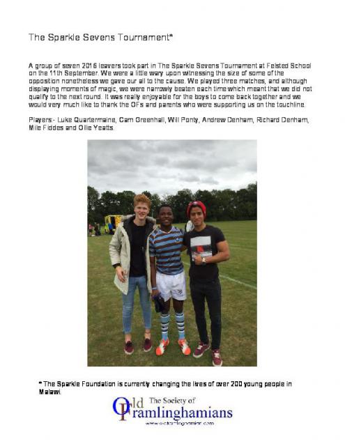 Sparkle Sevens Tournament 2016