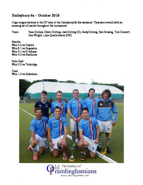 Haileybury Rugby 2016