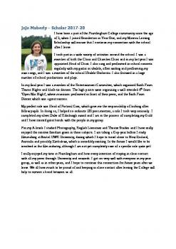 JoJo Maberly - Scholar Profile