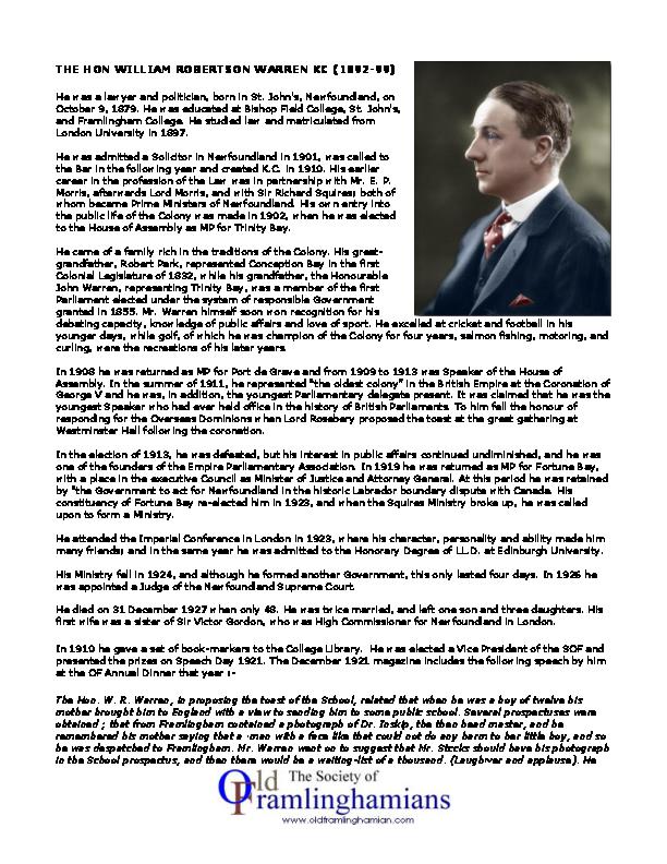 THEHONWILLIAMROBERTSONWARREN1892-99