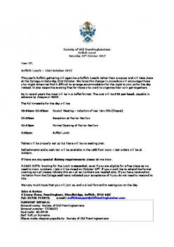 Invite letter Suffolk Lunch 21 October 2017