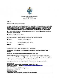 Invite letter Suffolk Lunch 21 October 2017