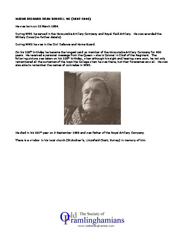 MAJORRICHARDDEANRUSSELLMC1897-1901