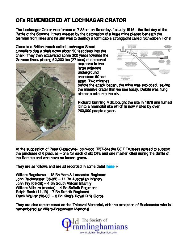 Lochnagar Crator