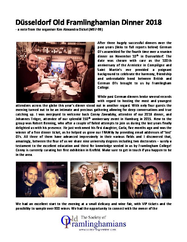 Duesseldorf Old Framlinghamian__ Dinner Article 2018.doc