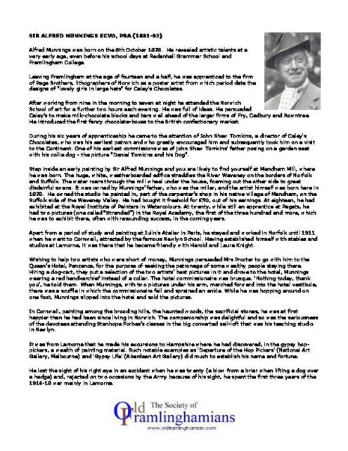 SIRALFREDMUNNINGSKCVOPRA1891-92