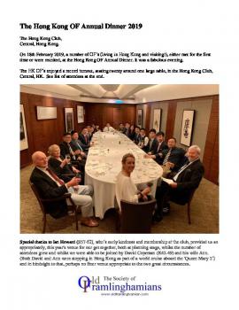 Hong Kong Supper report - 2019