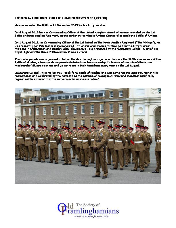 LIEUTENANTCOLONELPHILLIPCHARLESMOXEYMBER91-95