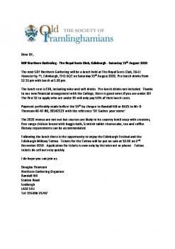 Northern Gathering Supper invite 2020