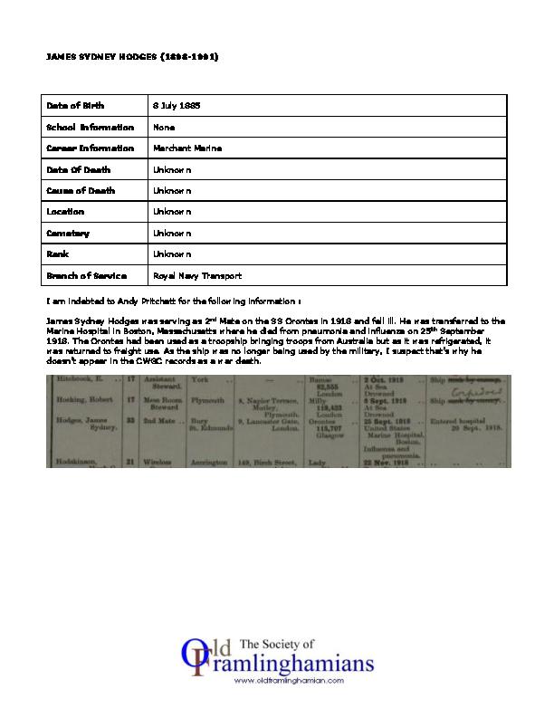 JAMESSYDNEYHODGES1898-1901