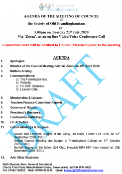 Council Meeting - July 2020