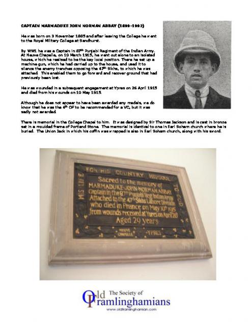 CAPTAINMARMADUKEJOHNNORMANABBAY1899-1902