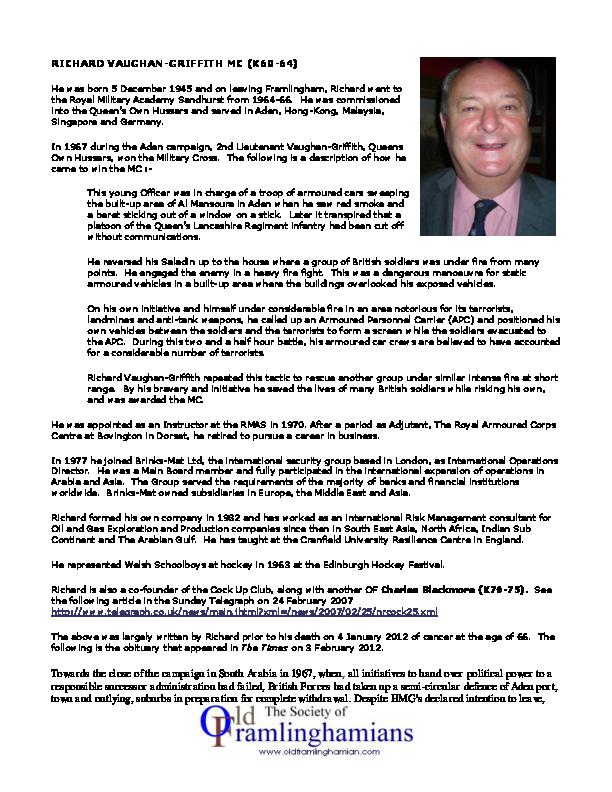 RICHARDVAUGHAN-GRIFFITHMC60-64