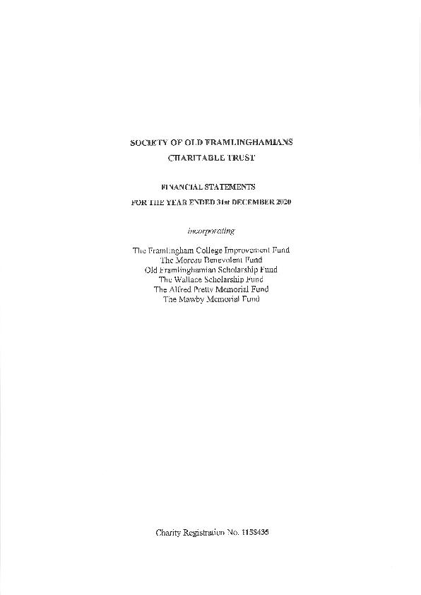 SOF Charity Accounts 2020 - final