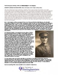 MAJORKENNETHGEORGEMAYHEWRMWOR29-34 - RS Obituary
