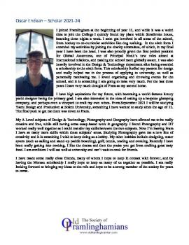 Oscar Endean - Moreau Profile - 2021