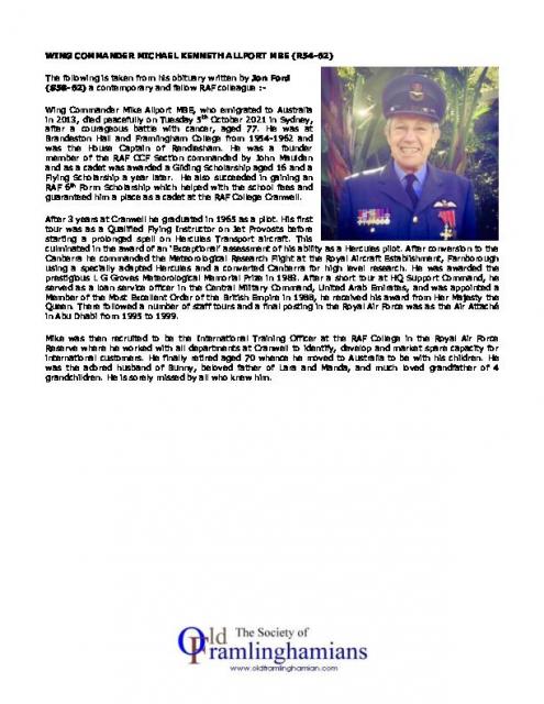 WINGCOMMANDERMICHAELKENNETHALLPORTMBER54-62