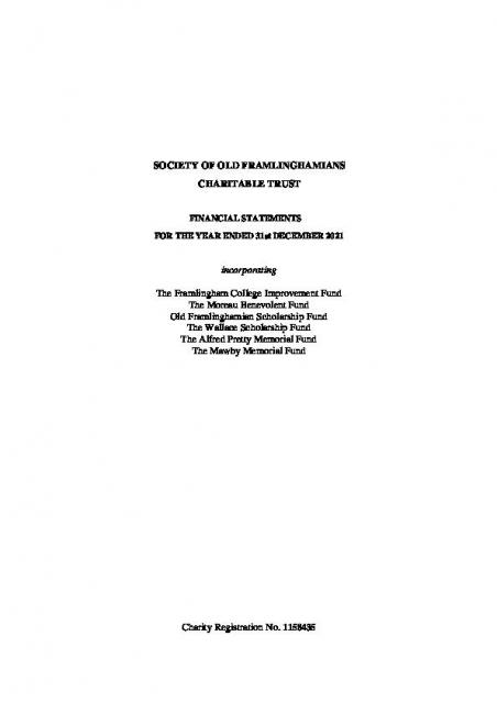 SOF Charity Accounts 2021 v08.03.22