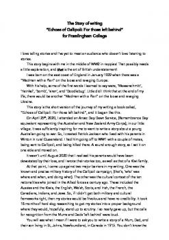 The Story of Echoes for Fram