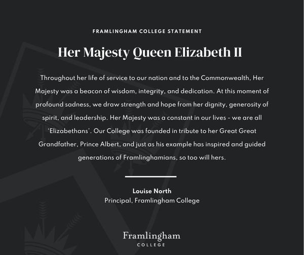Death of Queen - Lousie North message