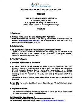 23-03-25 SOF AGM Notice & Agenda