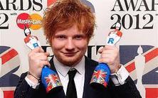 Ed Sheeran at Brits 2012