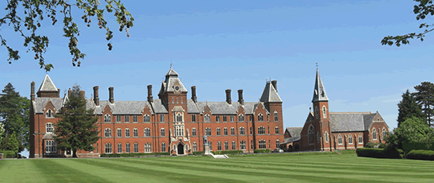 Framlingham College as viewed from it's Front Lawn